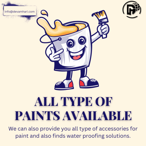 All types of paints